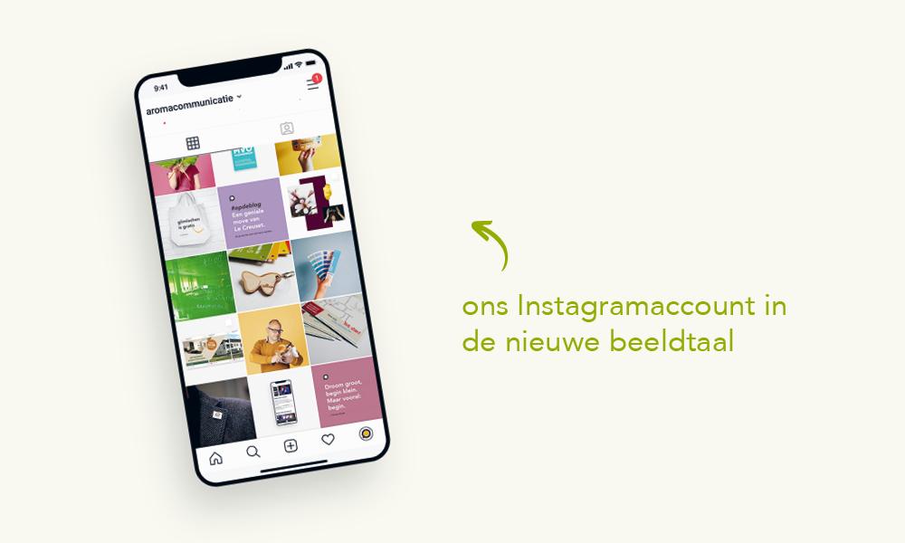 aroma communicatie Instagram profiel